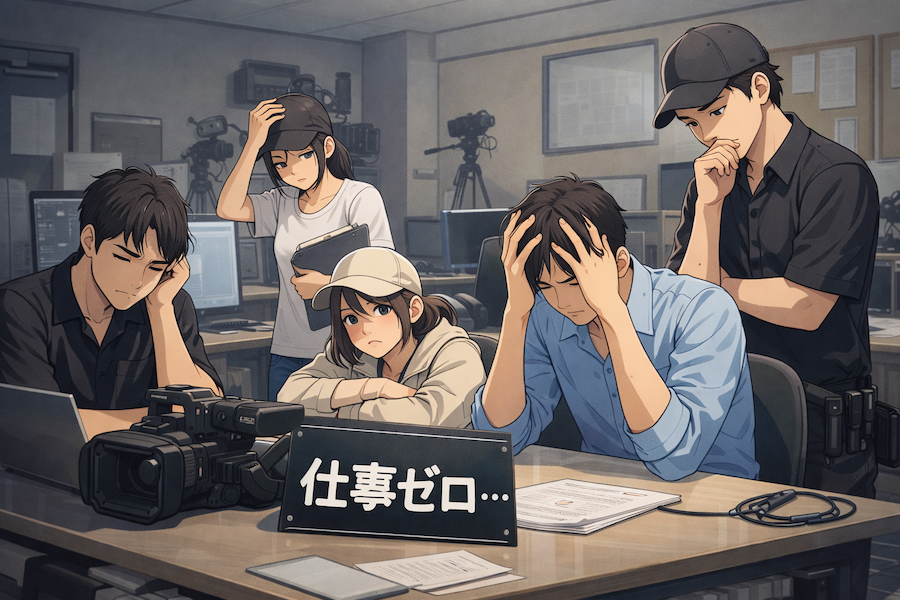 【マジかよ】紹介だけで回っていた映像制作会社が突然売上ゼロになる理由！