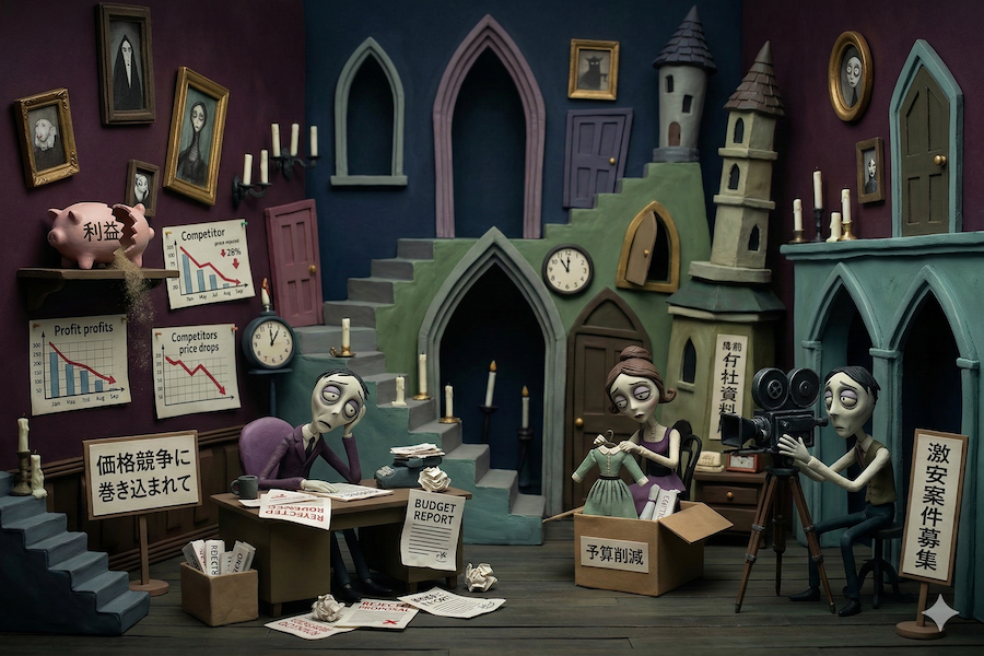 制作会社が価格競争から脱却する方法｜ブランディング戦略で単価と受注品質を上げろ！