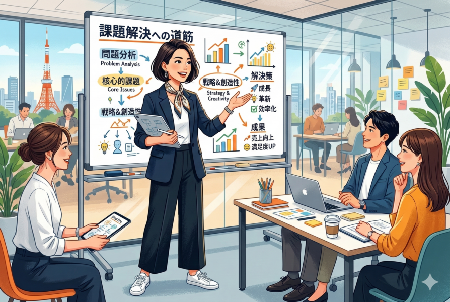 制作会社はコンサル型営業で受注率を上げよう！提案前に信頼を築く3つのステップを紹介！