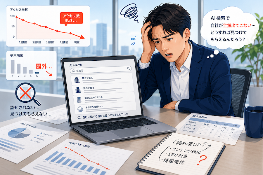 「ググる決裁者」は絶滅危惧種？ AI検索（GEO/LLMO）時代に仕事が途切れない制作会社の裏側