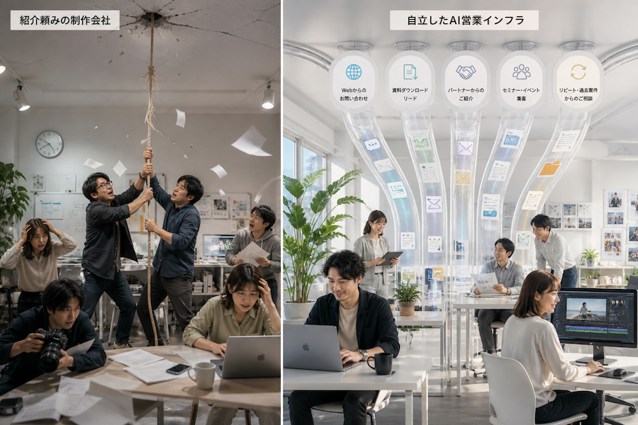 「うちは紹介だけで回ってます」と言っていた制作会社が、3年後にひっそり倒産する理由とは？